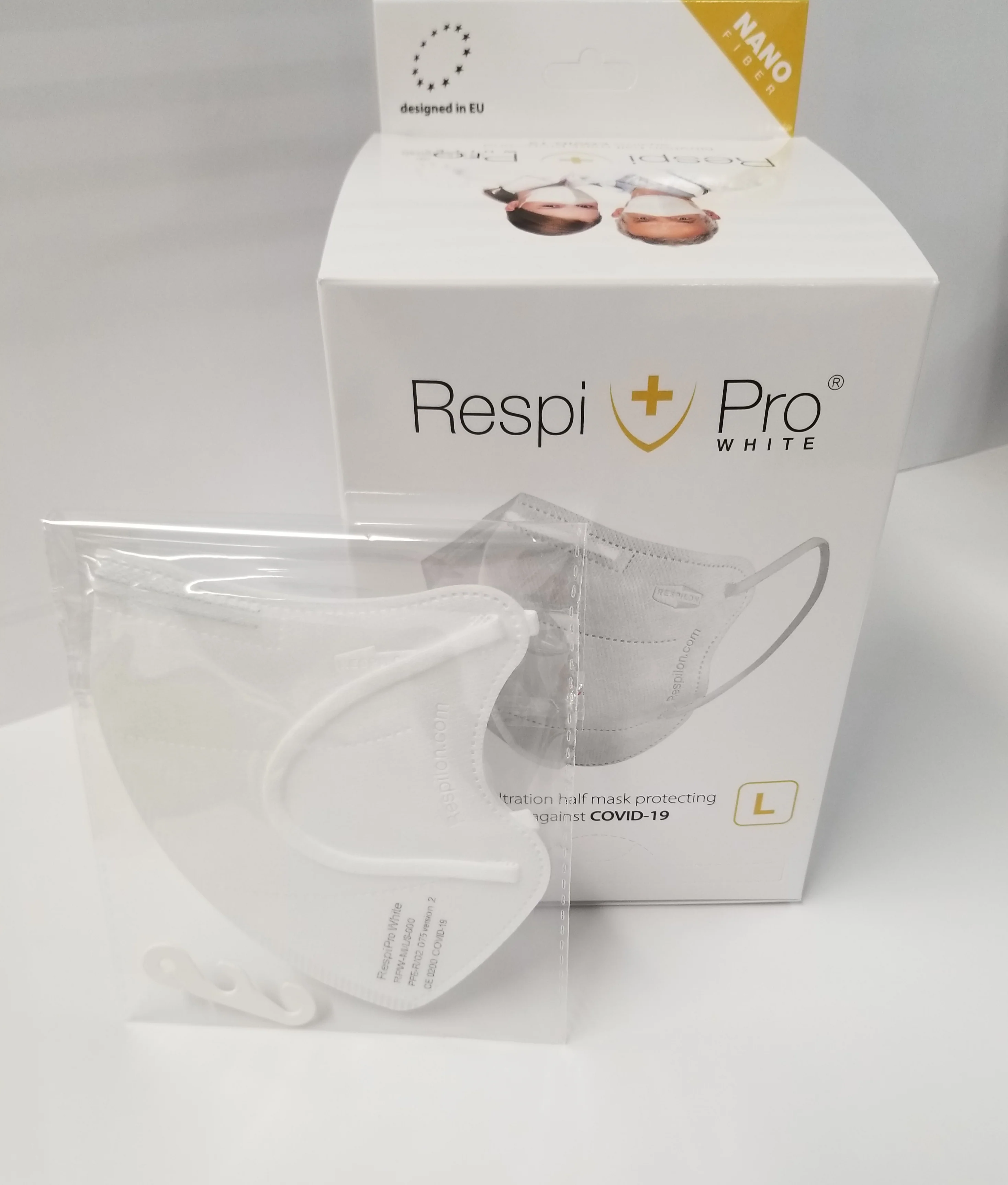 Respilon Respipro White Mask - Image 5