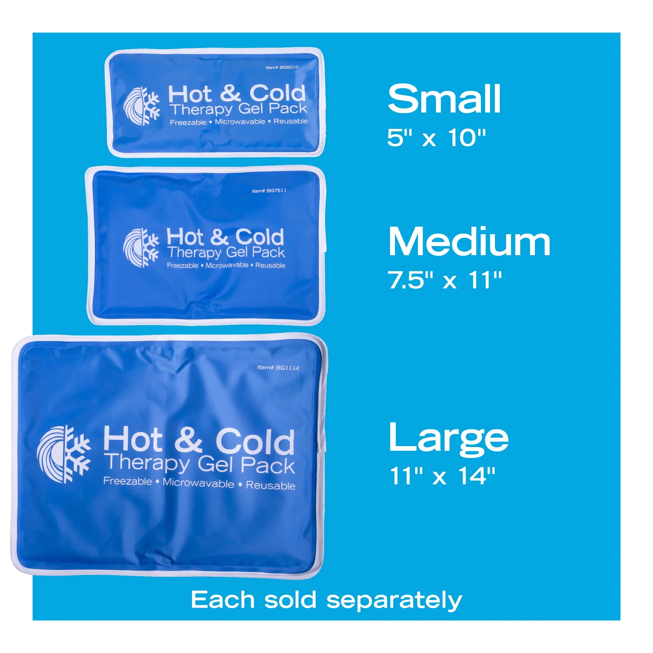 Compass Health Roscoe Reusable Hot or Cold Gel Pack - Image 2
