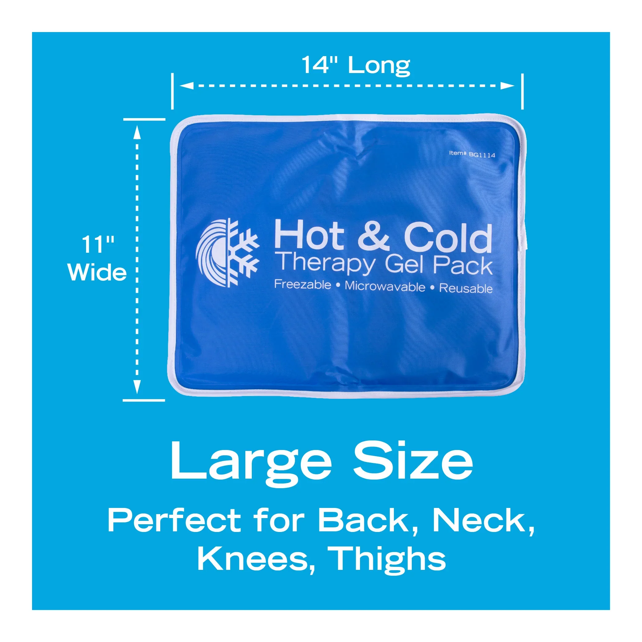 Compass Health Roscoe Reusable Hot or Cold Gel Pack - Image 5