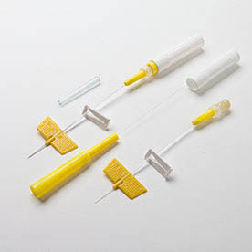 BD Saf-T-Intima Straight Yellow Infusion Set 24 G x 0.75"