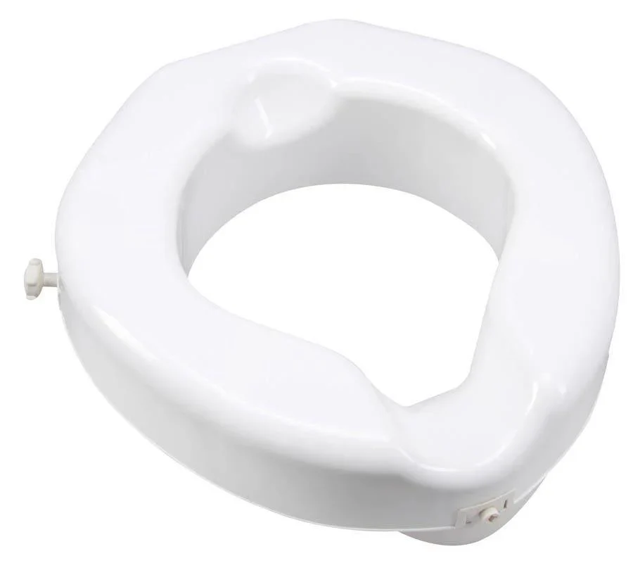 Carex Bariatic Safe Lock Raised Toilet Seat