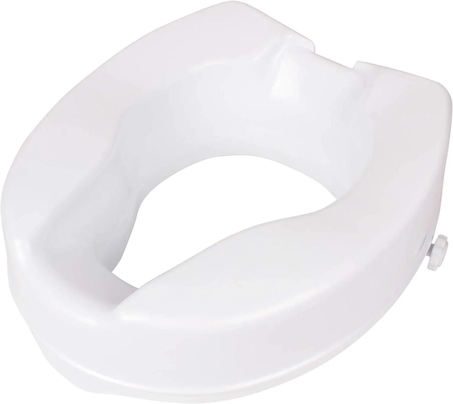 Carex Bariatic Safe Lock Raised Toilet Seat - Image 2