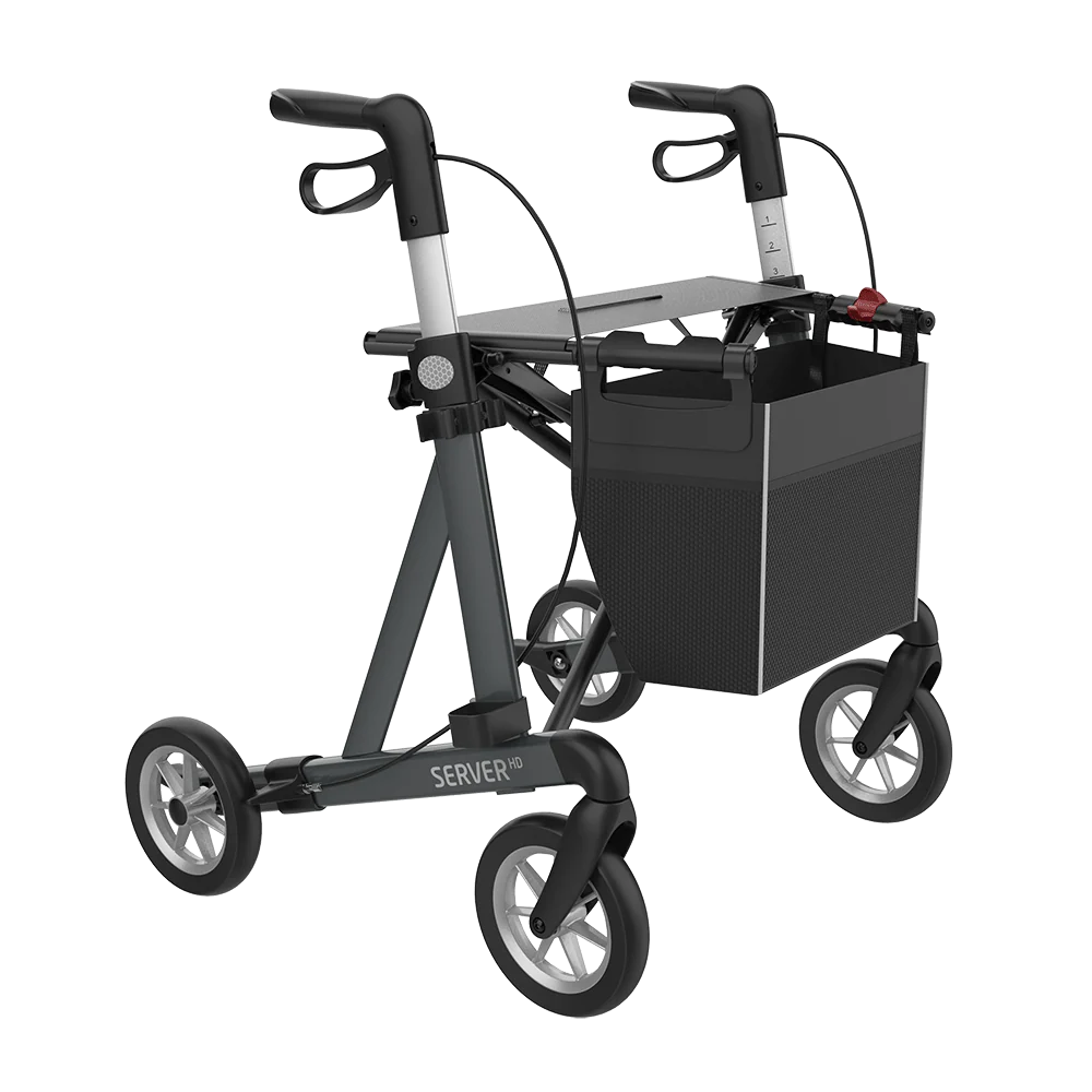 Rehasense Server HD Aluminum Lightweight Rollator