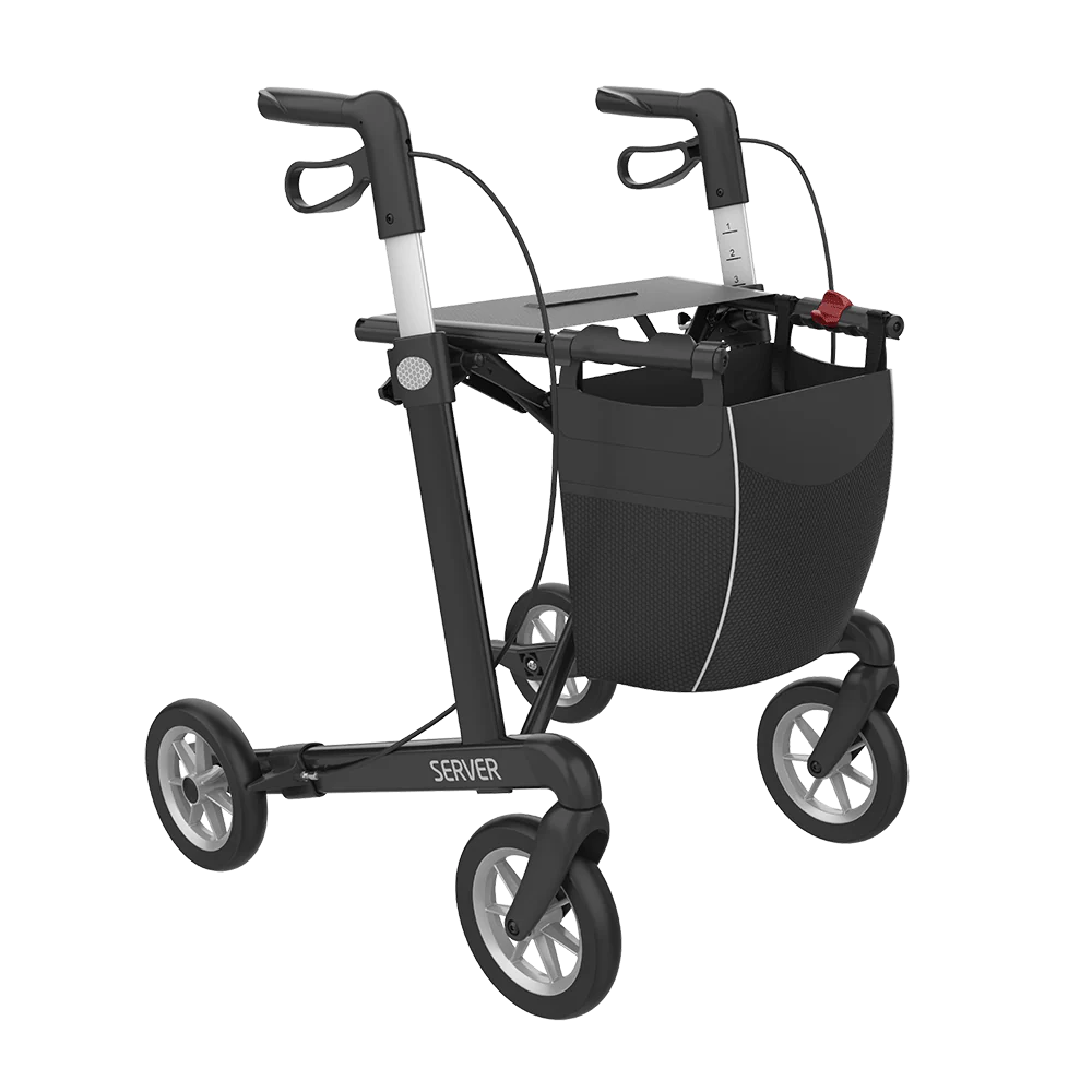 Rehasense Server Aluminum Lightweight Rollator