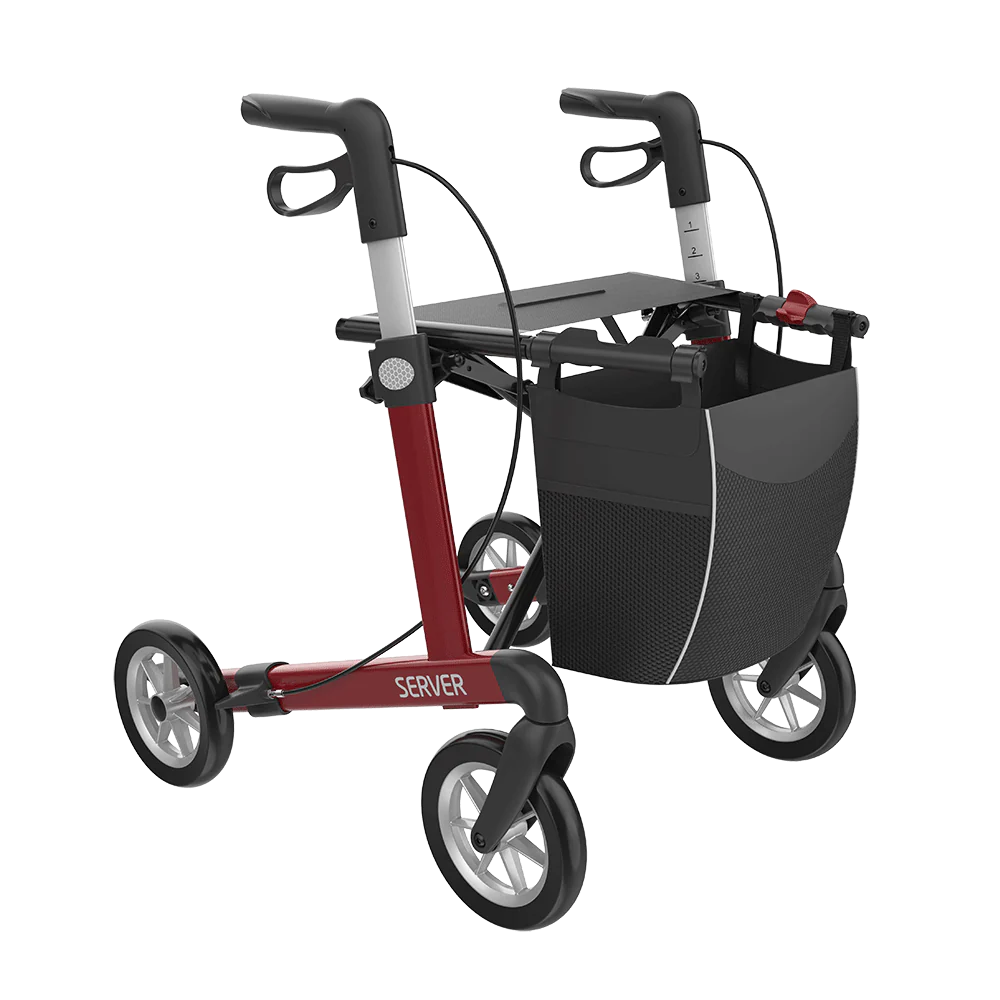 Rehasense Server Aluminum Lightweight Rollator - Image 4