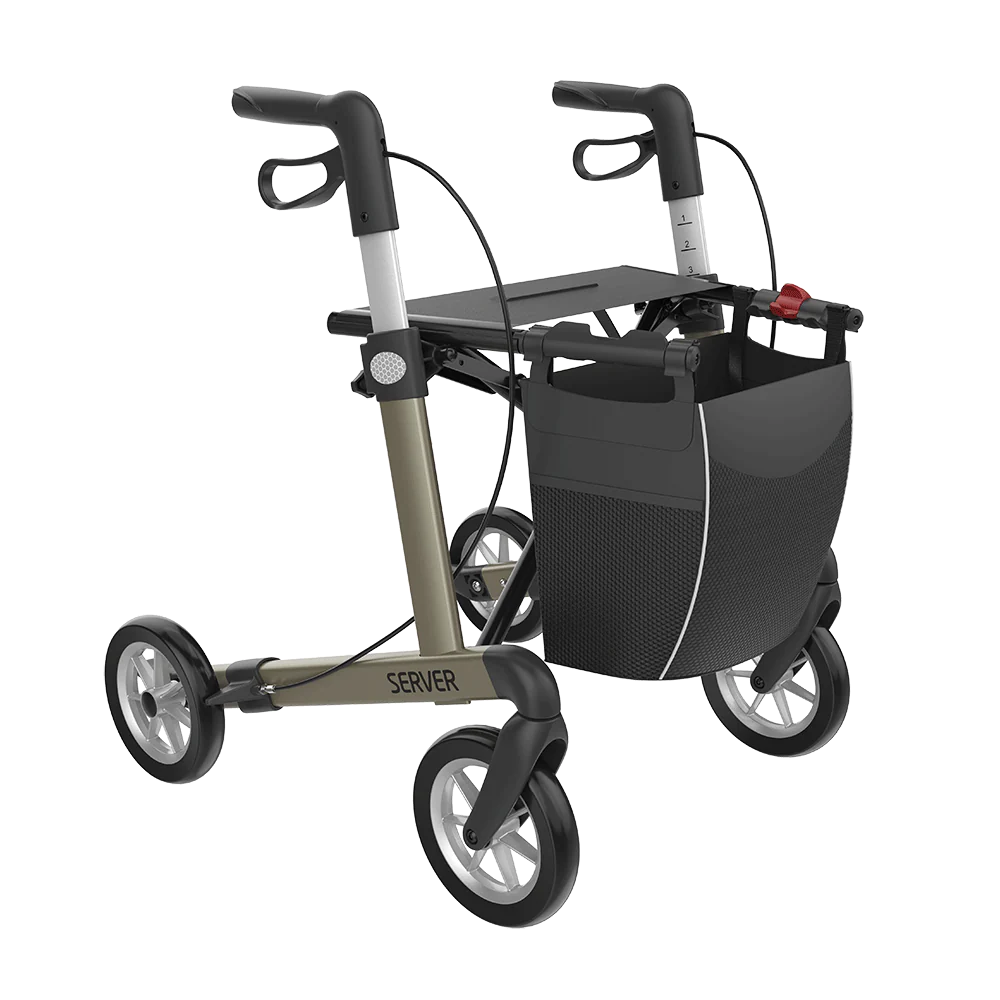 Rehasense Server Aluminum Lightweight Rollator - Image 6