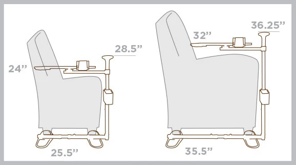 Stander Independence Tray Table - Image 2
