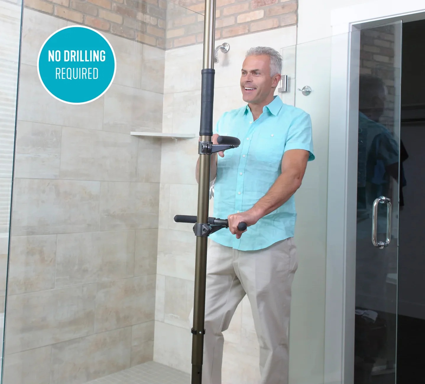 Stander Wonder Pole Premium Floor-to-Ceiling Grab Bar - Image 16