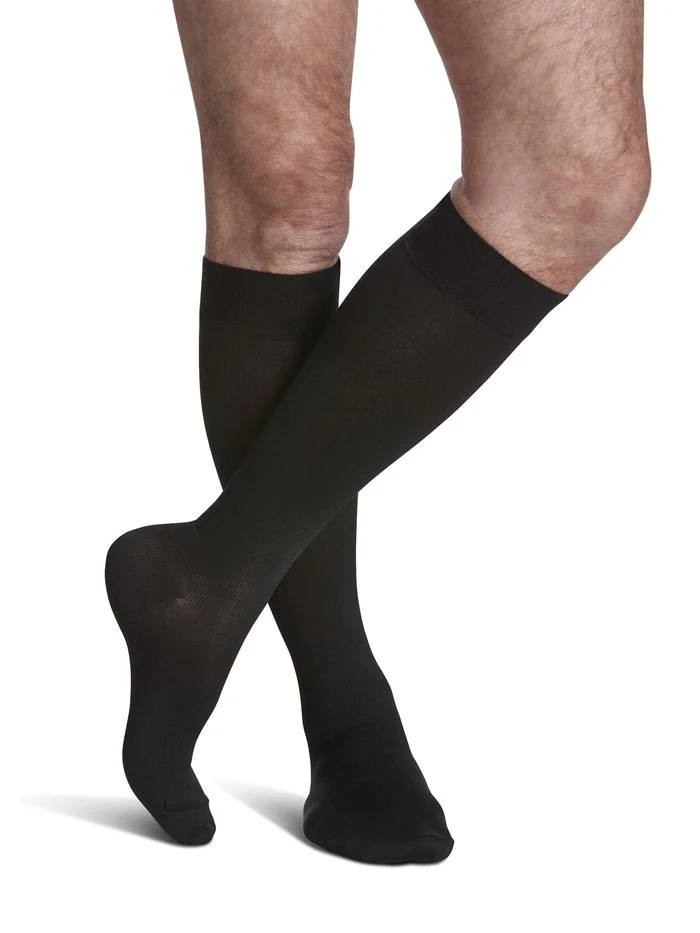 Sigvaris Mens Microfiber Knee High 20-30mmHg