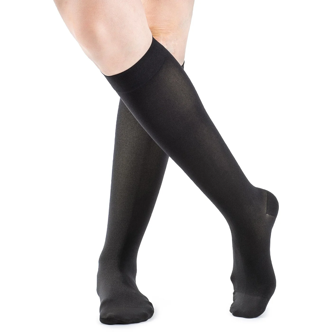 Sigvaris Womens Soft Opaque Knee High 15-20mmHg - Image 5