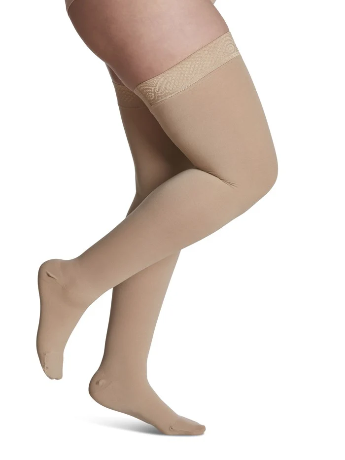 Sigvaris Womens Opaque Thigh High 20-30mmHg