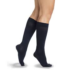 Sigvaris Womens Sea-Island Cotton Knee High 20-30mmHg - Image 2
