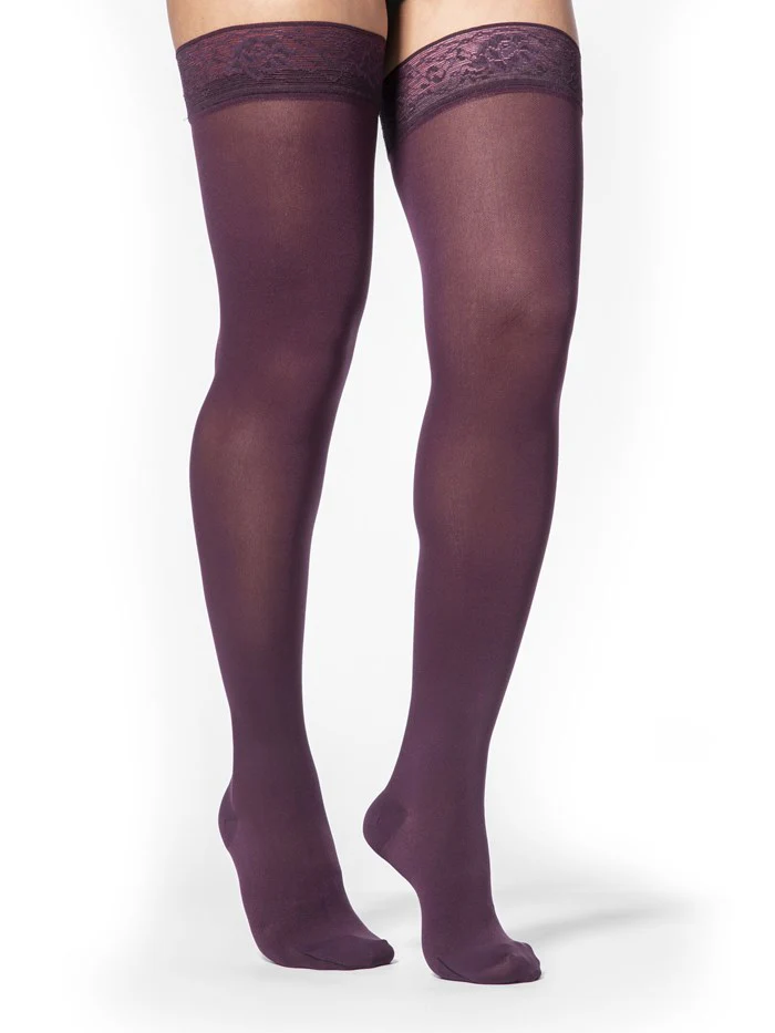 Sigvaris Womens Soft Opaque Thigh High 20-30mmHg Sensinnov GT