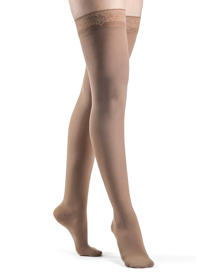 Sigvaris Womens Soft Opaque Thigh High 20-30mmHg Sensinnov GT - Image 4