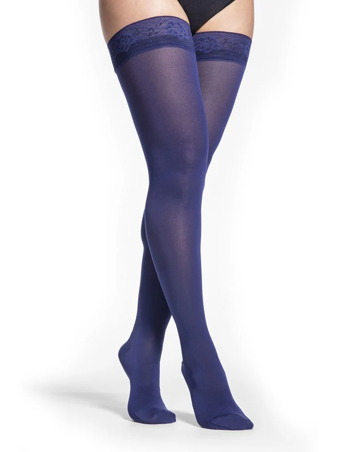 Sigvaris Womens Soft Opaque Thigh High 20-30mmHg Sensinnov GT - Image 5