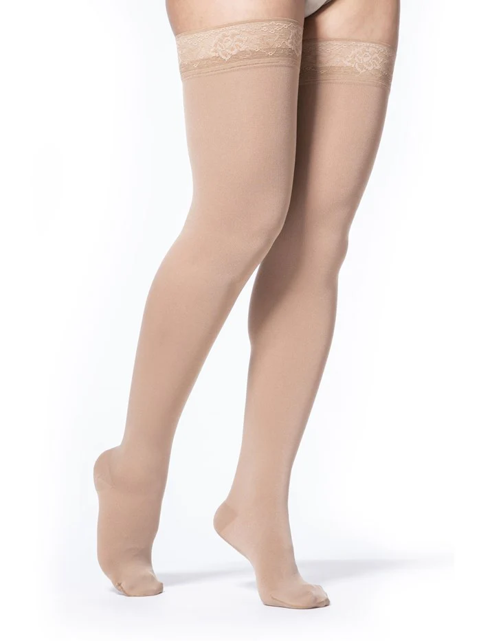 Sigvaris Womens Soft Opaque Thigh High 20-30mmHg Sensinnov GT - Image 6