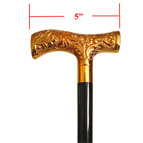 Vista International Corp. Big Tree Brass Cane - Image 2