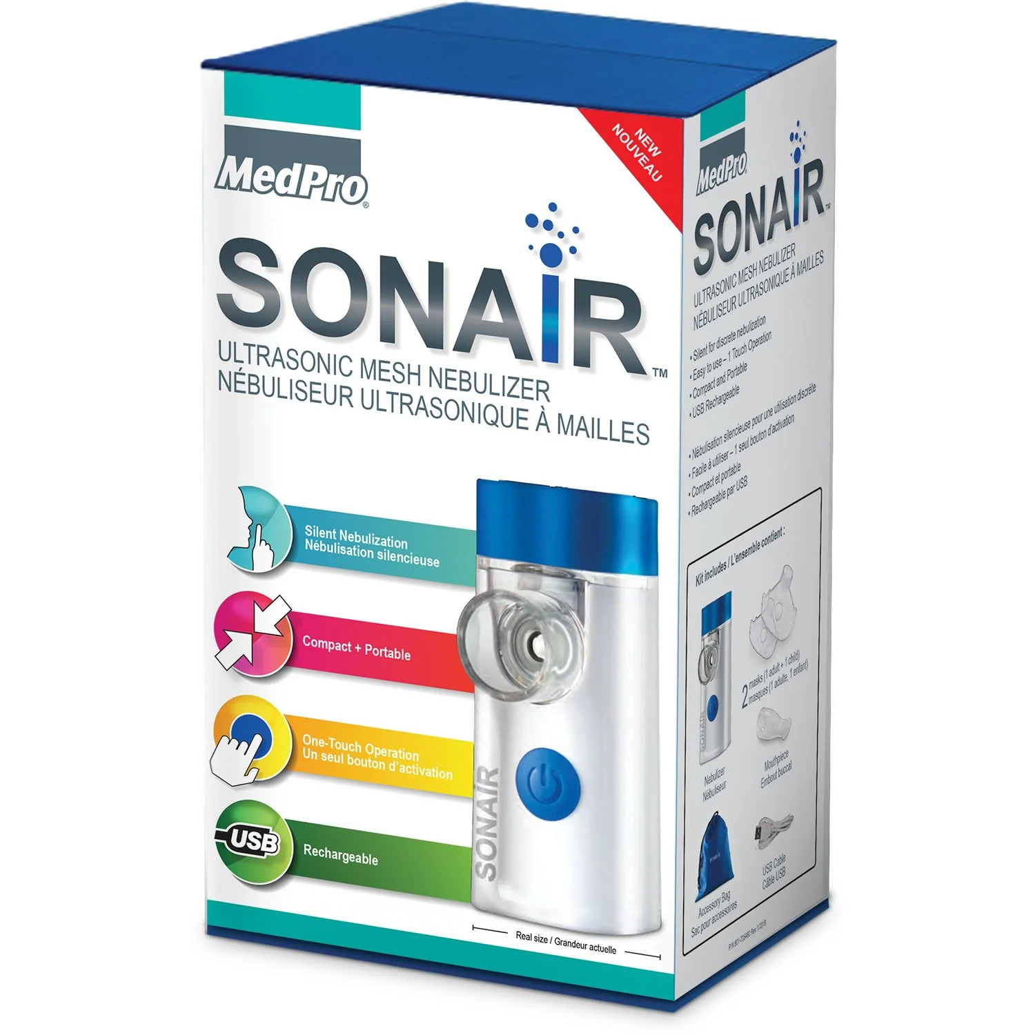 AMG Medical Sonair Ultra Sonic Mesh Nebulizer