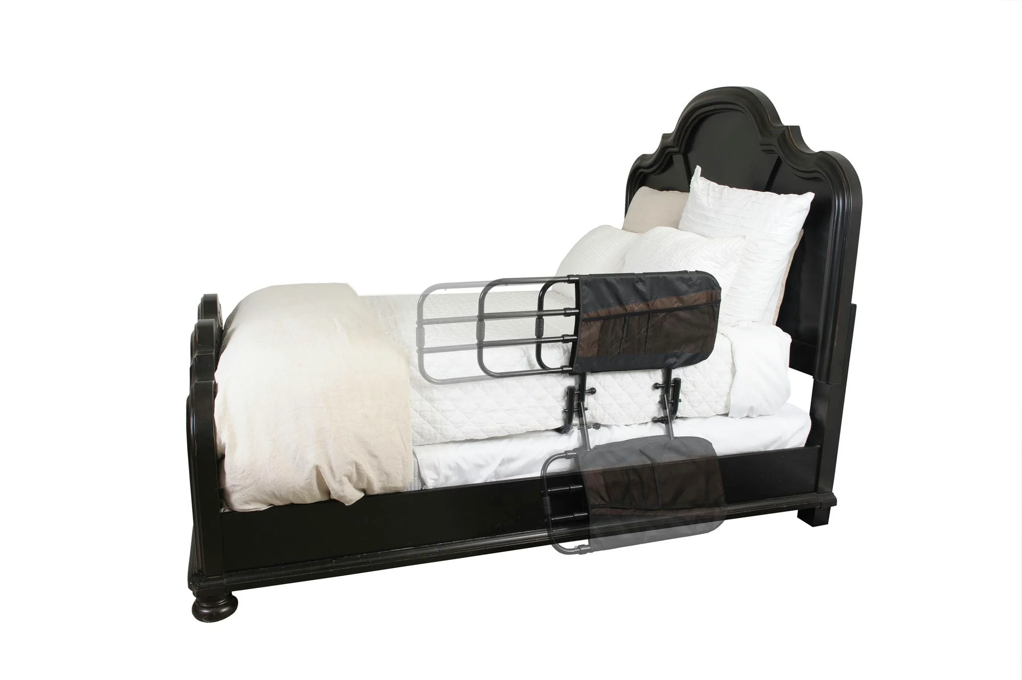 Stander Wonder EZ Adjust Bed Rail With Organizer Pouch - Image 6