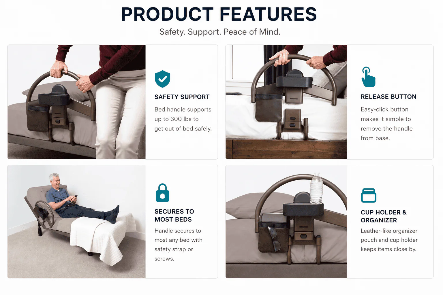 Stander Wonder Click Bed Handle Premium - Image 3