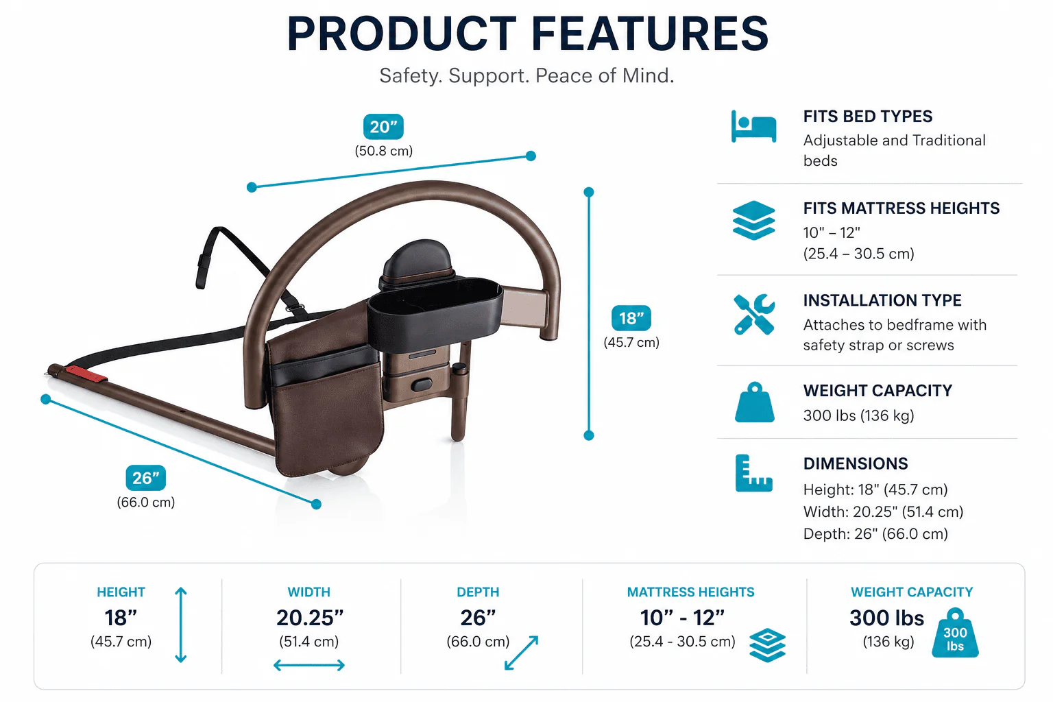 Stander Wonder Click Bed Handle Premium - Image 4