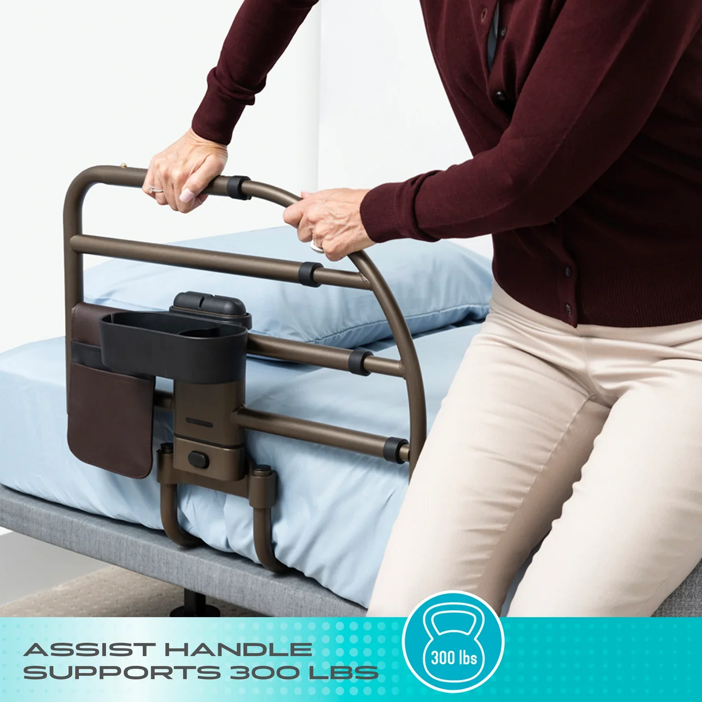 Stander Wonder Click Extendable Bed Rail Premium - Image 6