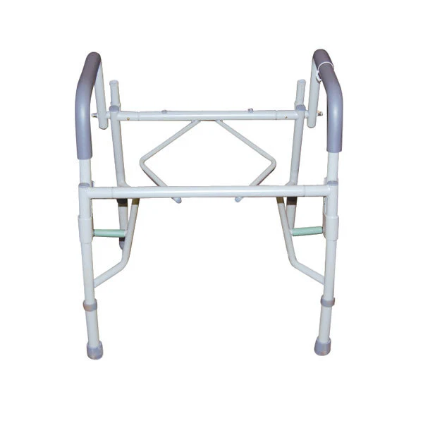 Drive Medical Steel Drop-Arm Commode with Padded Seat - Image 2