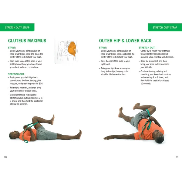 OPTP Stretch Out Strap with Book - Image 10