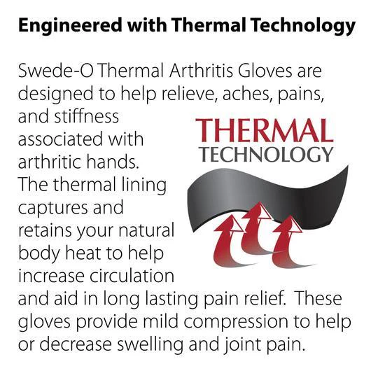 Core International Swede-O Thermal Arthritic Gloves (pair) - Image 3