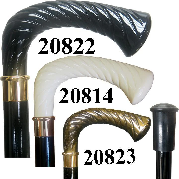 Vista International Corp. Swirl Handle Stick Cane