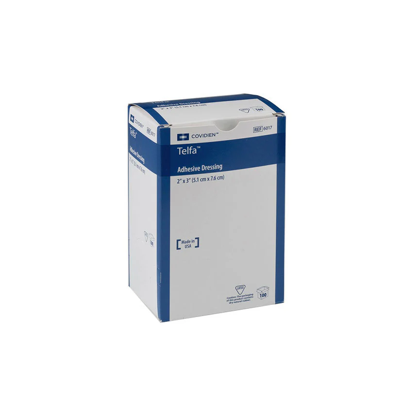 Covidien Telfa Ouchless Adhesive Dressing Gauze Pad