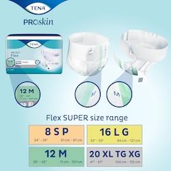 TENA Proskin Flex Super - Belted Briefs - Image 5