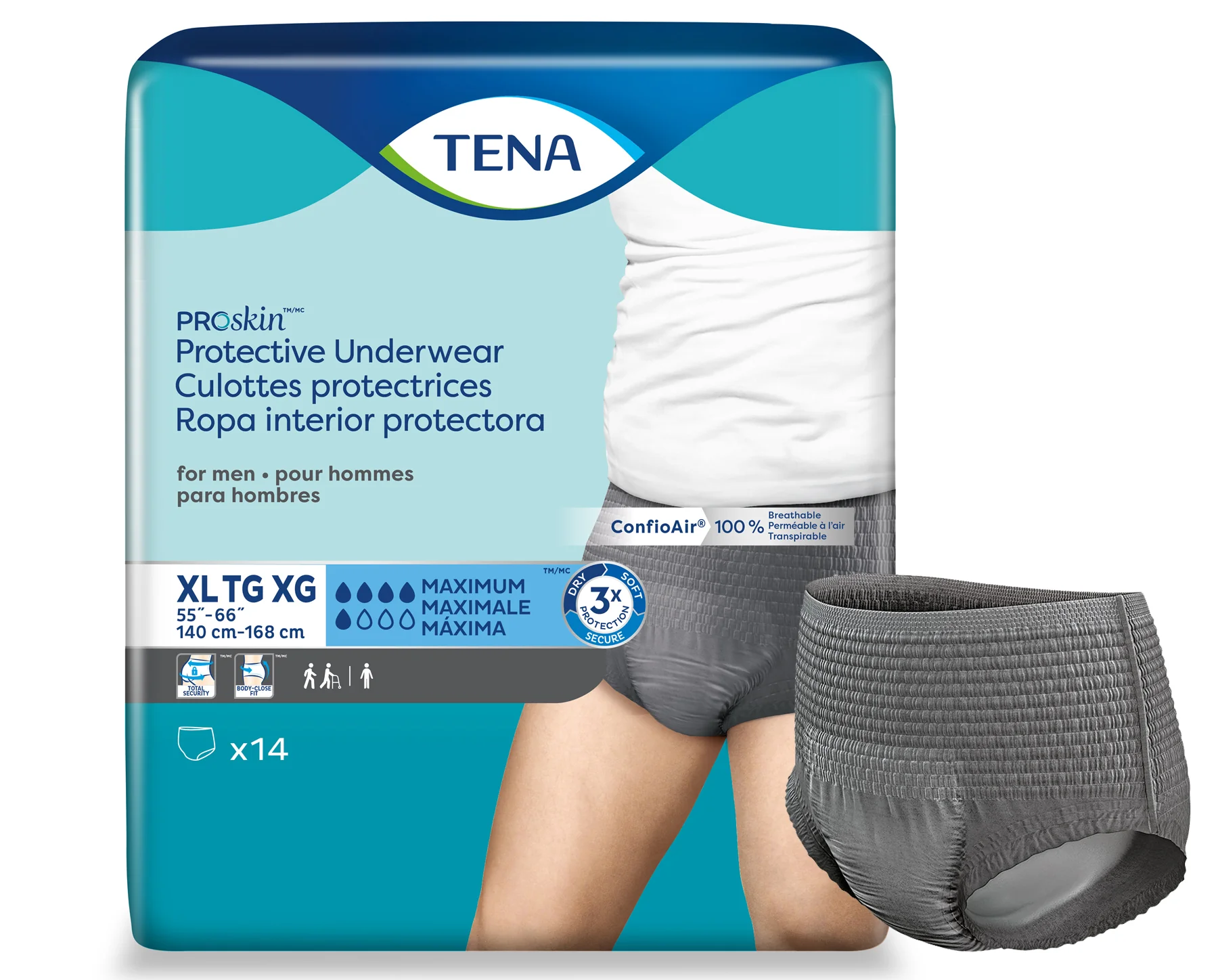 TENA Proskin Protective Underwear For Men - Image 2