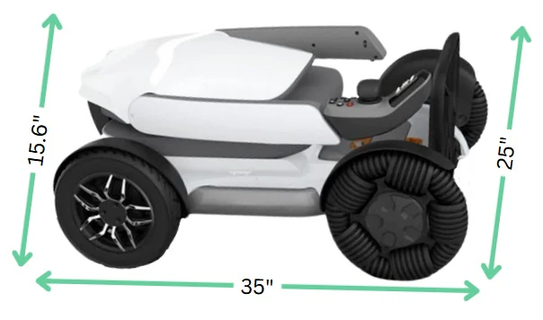 The Mobilist Inc Robooter X40 Power Chair - Image 3
