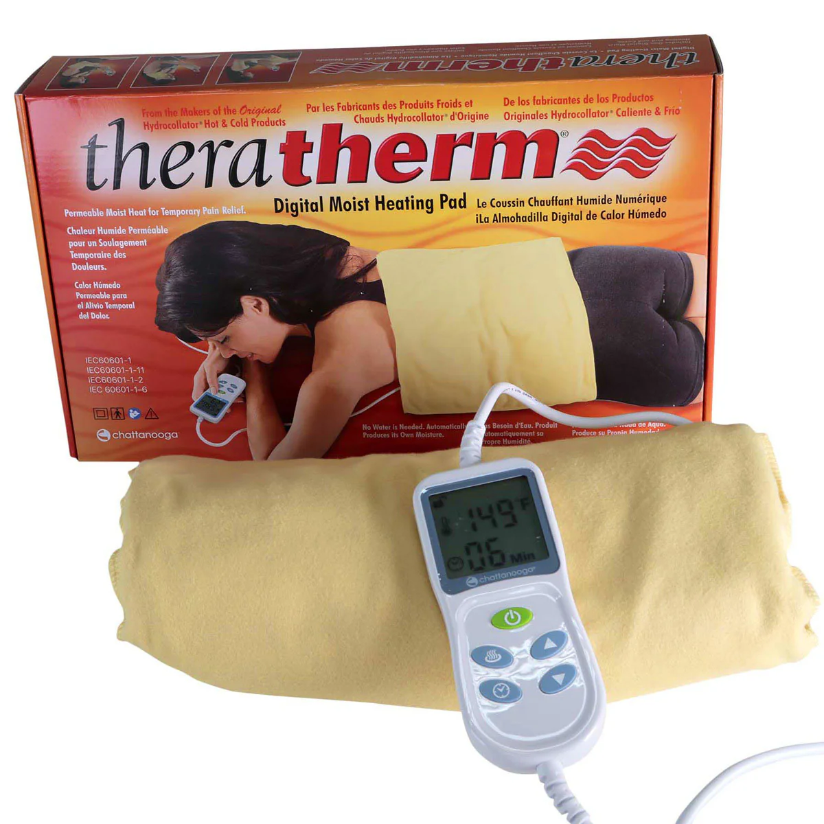 Chattanooga Theratherm Digital Moist Heating Pad