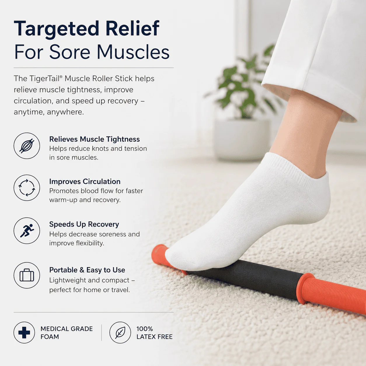 Tigertail Rolling Muscle Massager - Image 10