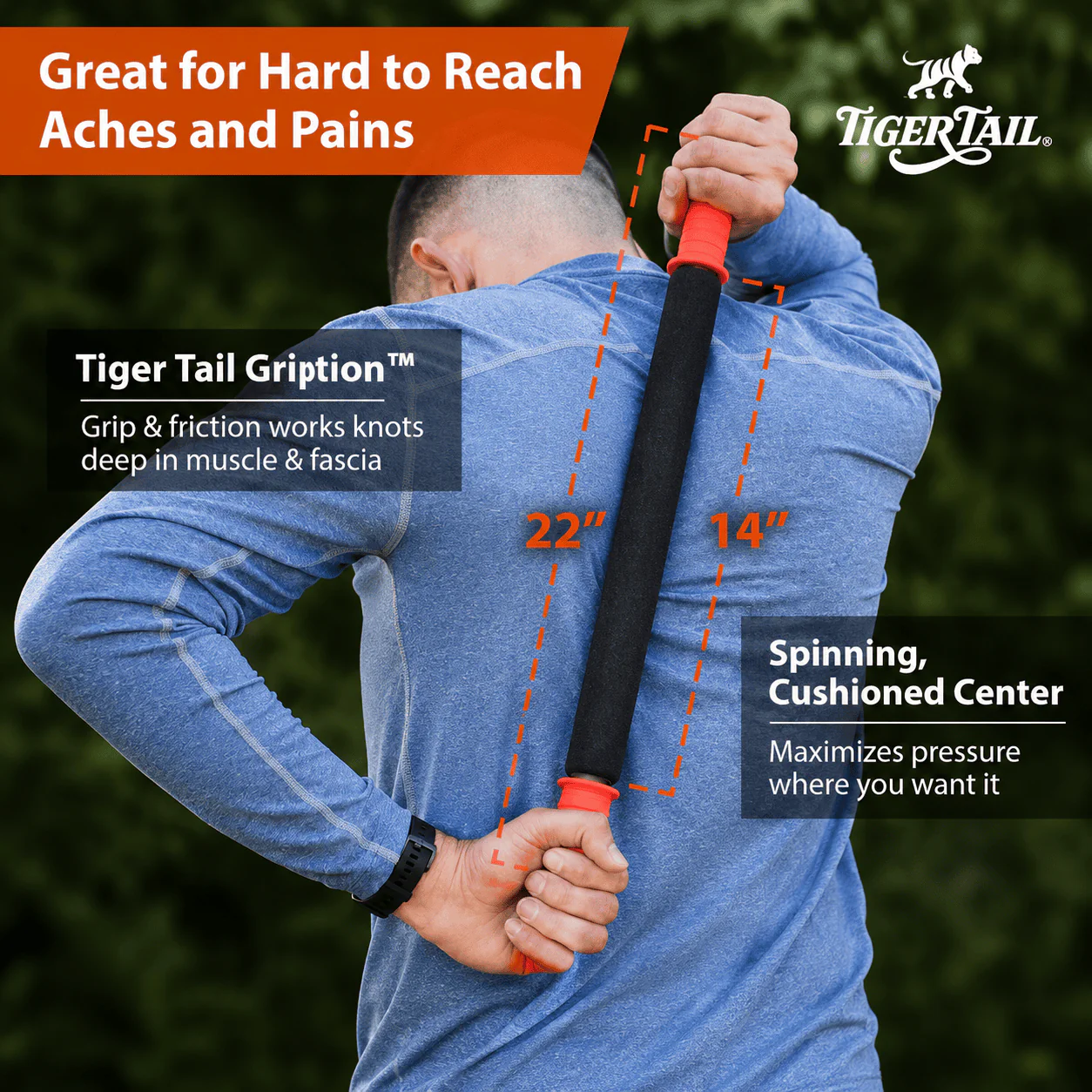 Tigertail Rolling Muscle Massager - Image 6