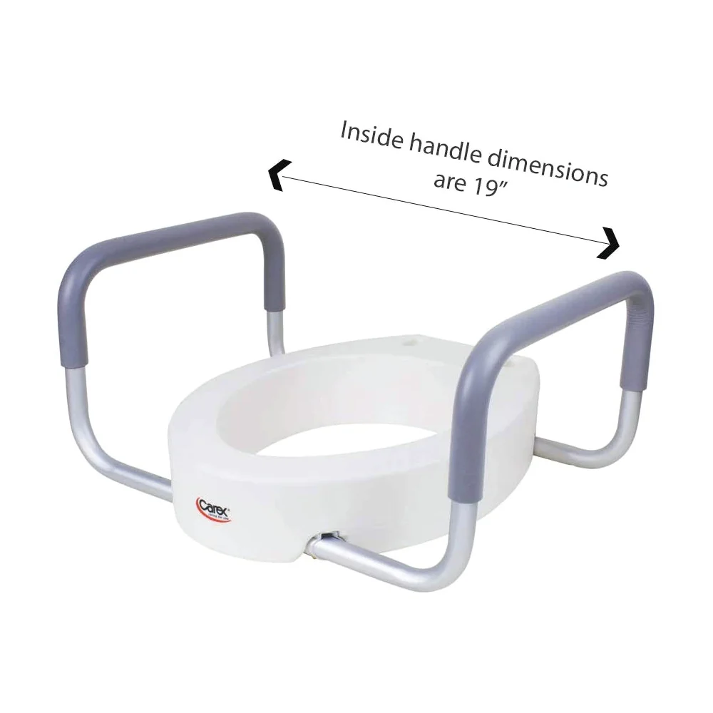 Carex Toilet Seat Elevator with Removable Arms - Image 3