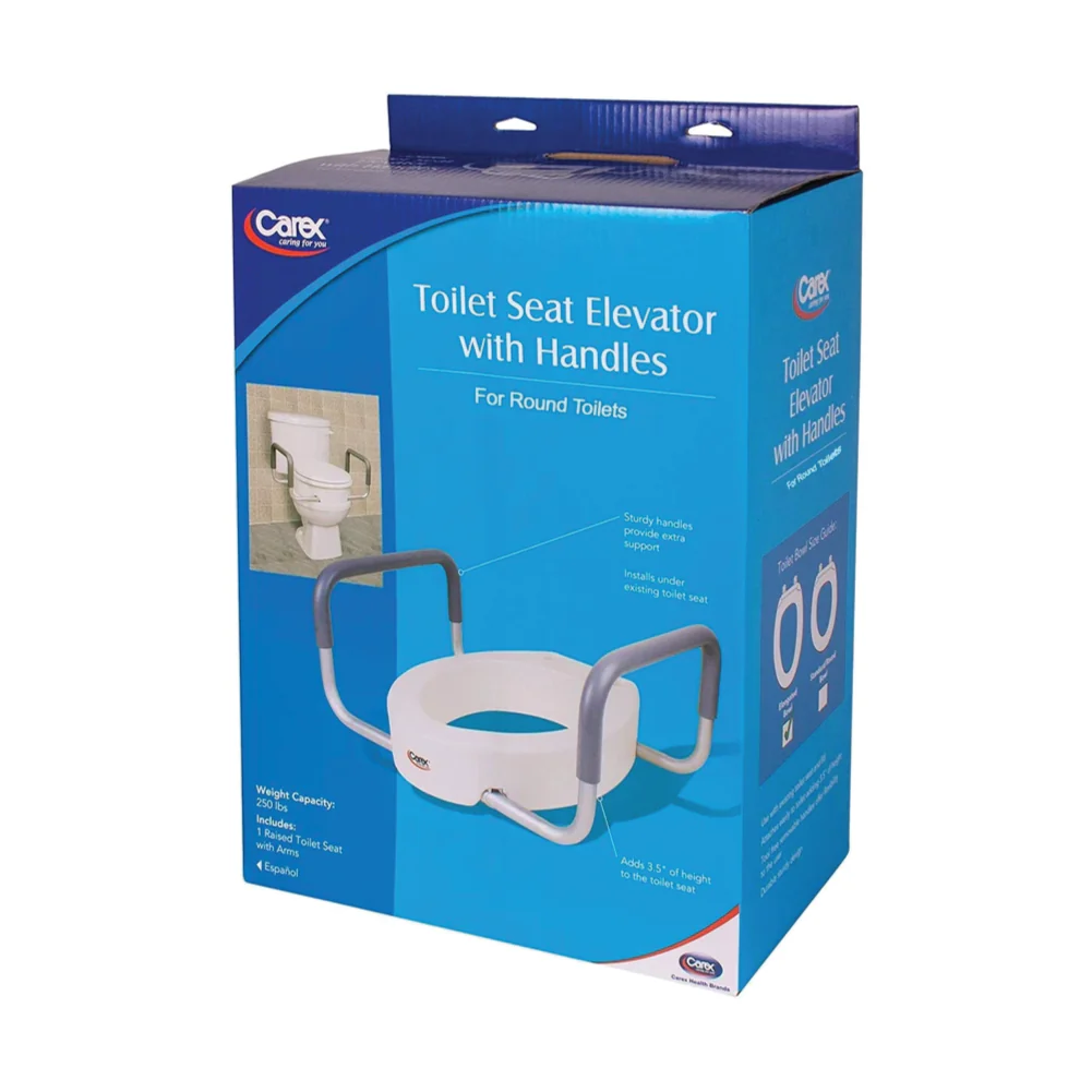 Carex Toilet Seat Elevator with Removable Arms - Image 5