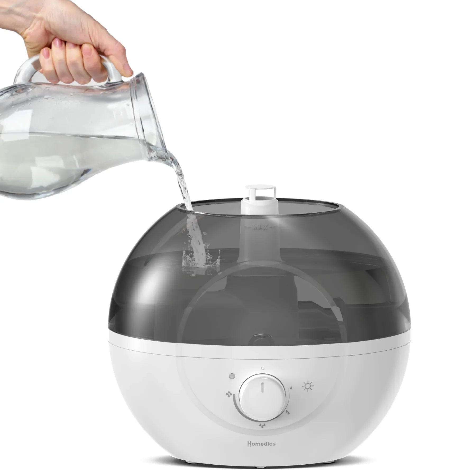 Homedics Top Fill Cool Mist Ultrasonic Humidifier - Image 2