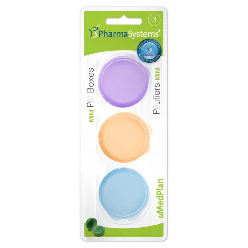 PharmaSystems Triple Mini Pill Pods