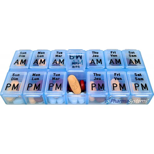 PharmaSystems Twice Daily Pill and Vitamin Planner - Image 4