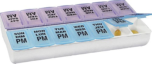 PharmaSystems TWICE DAILY PILL PLANNER EXTRA LARGE - Image 2