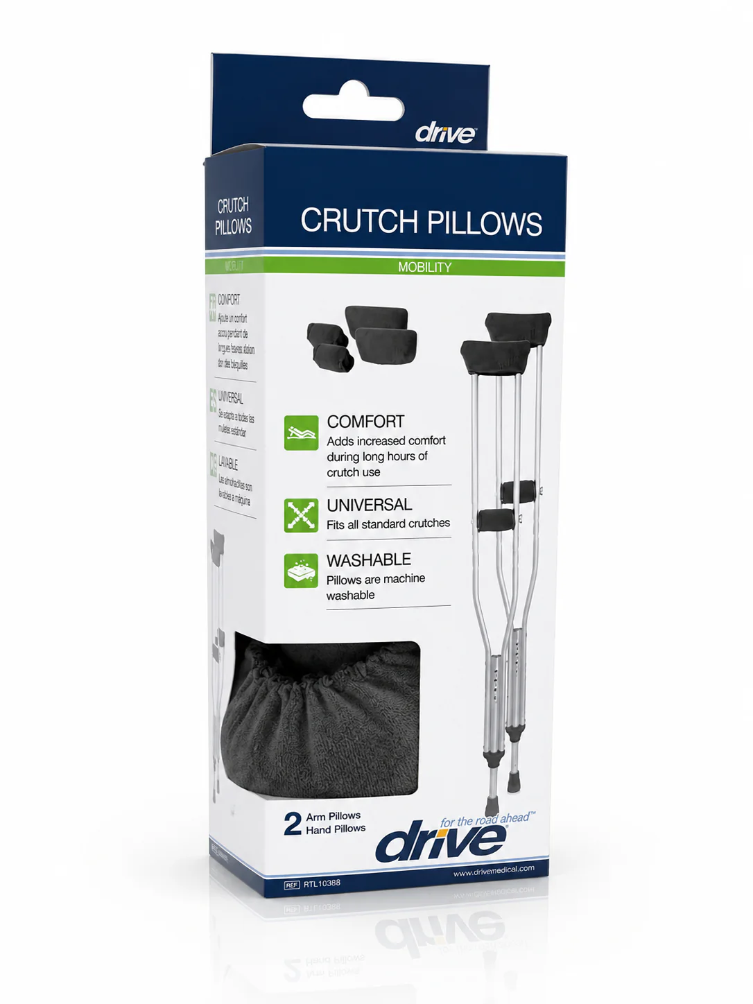 Drive Medical Underarm Crutch Cushion - Image 2