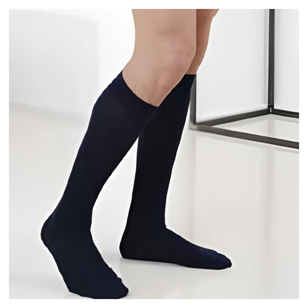Relaxsan Unisex Cotton Knee High 20-30mmHg