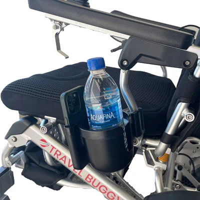 Travel Buggy Universal Cup & Phone Holder Combo (Clamp On) - Image 2