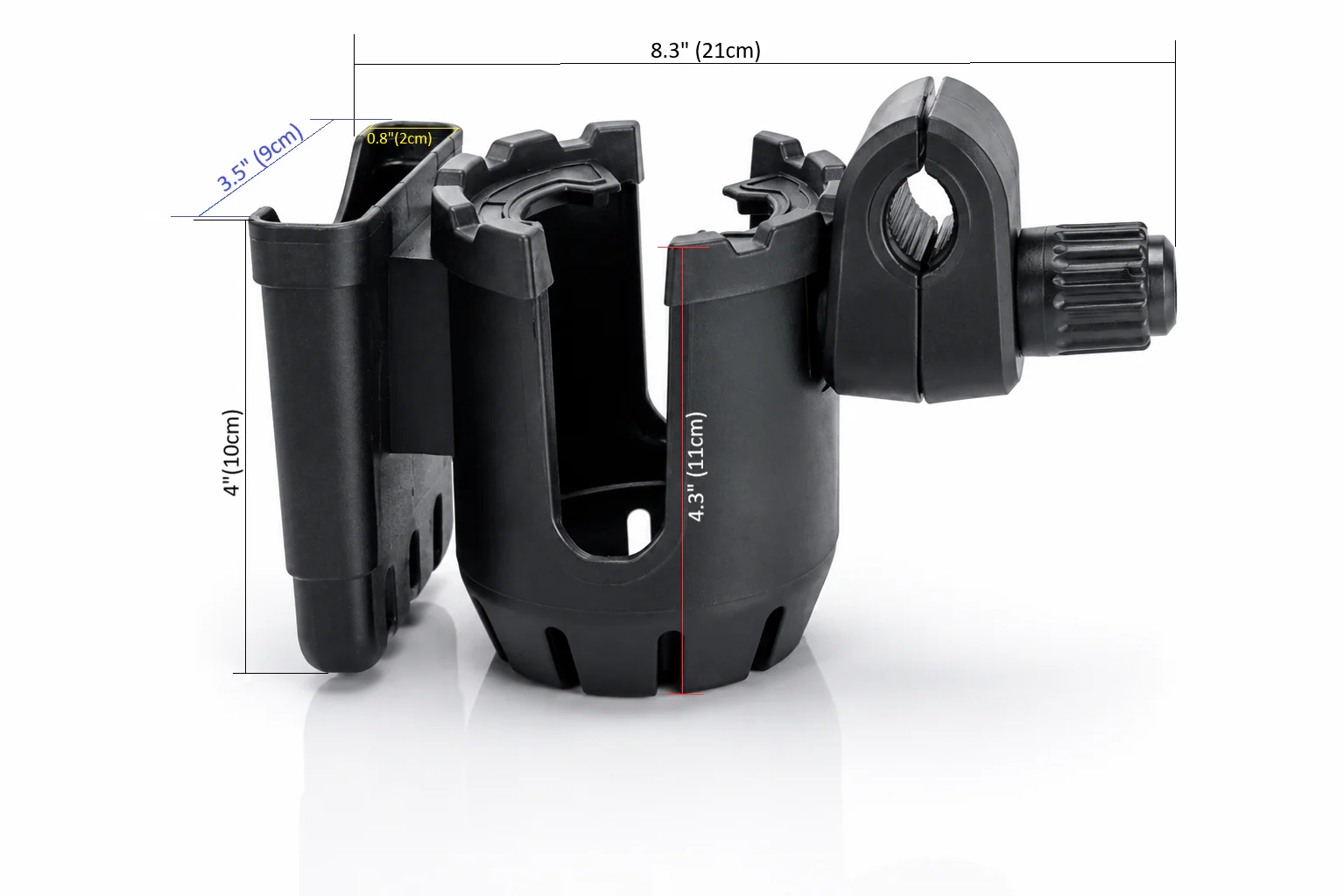 Universal Cupholder with Mobile Phone Holder - Image 4