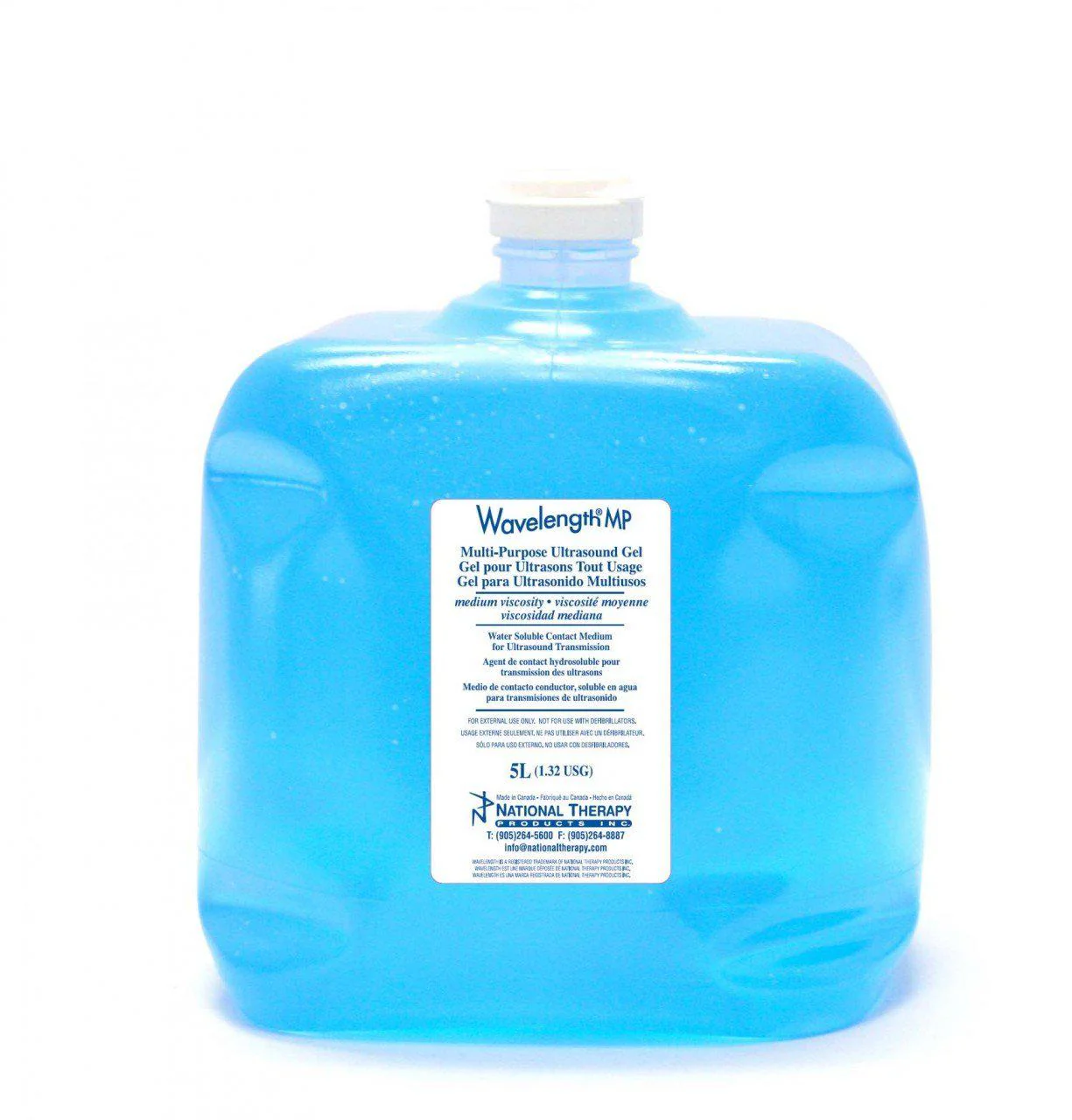 National Therapy Products Wavelength Multi Purpose Ultrasound Gel