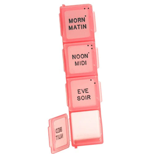 PharmaSystems Weekly Pill Planner with 4x Daily Sections - Image 2