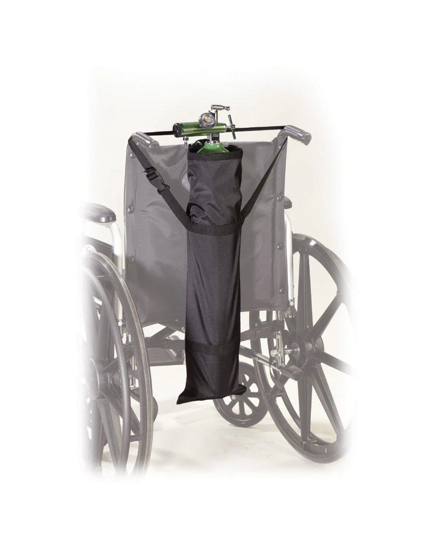 Drive Medical Wheelchair Carry Pouch for Oxygen Cylinders